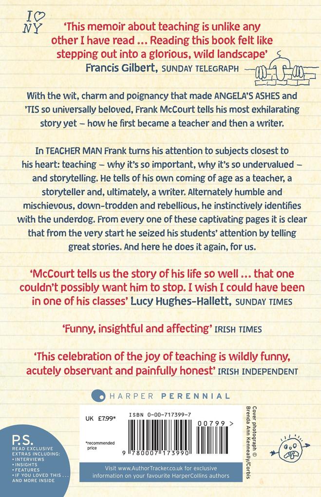 Weitere Ansicht: Teacher Man | Frank McCourt