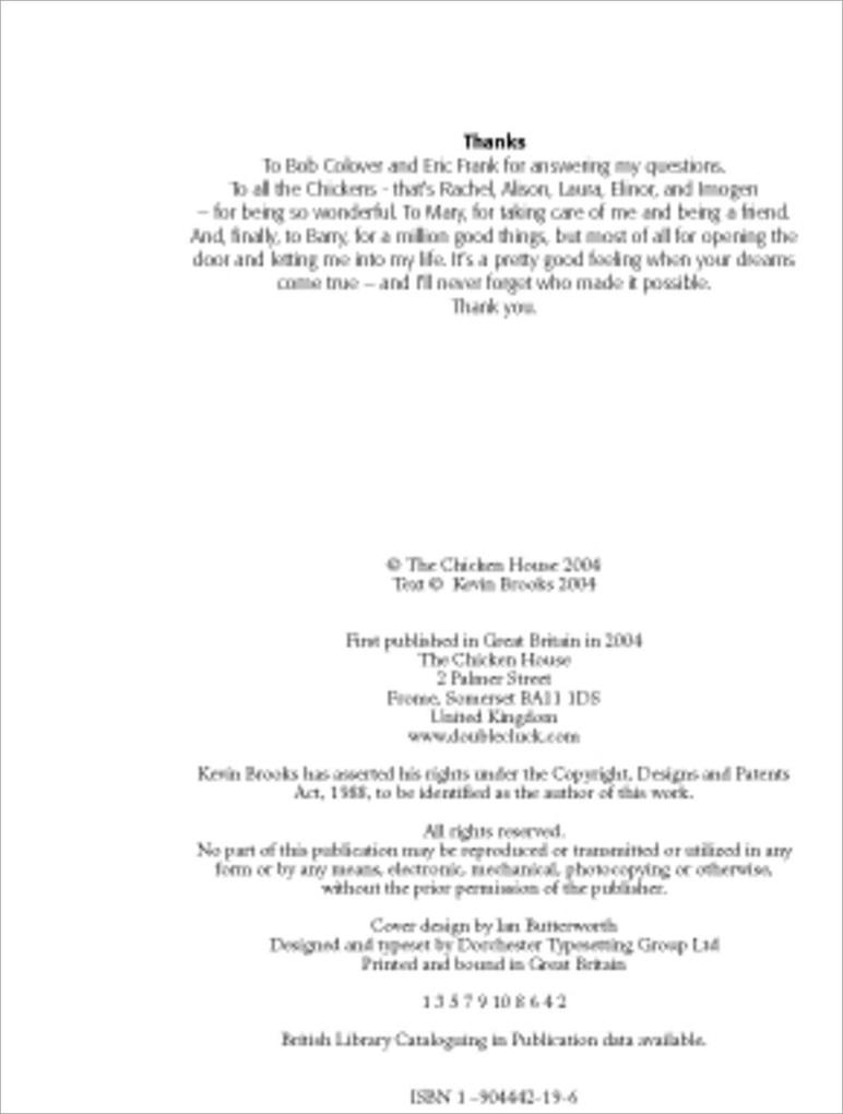 Weitere Ansicht: Kissing the Rain | Kevin Brooks