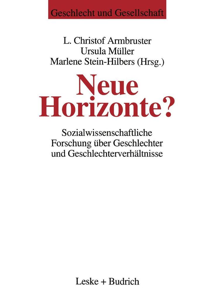 Produktbild: Neue Horizonte?