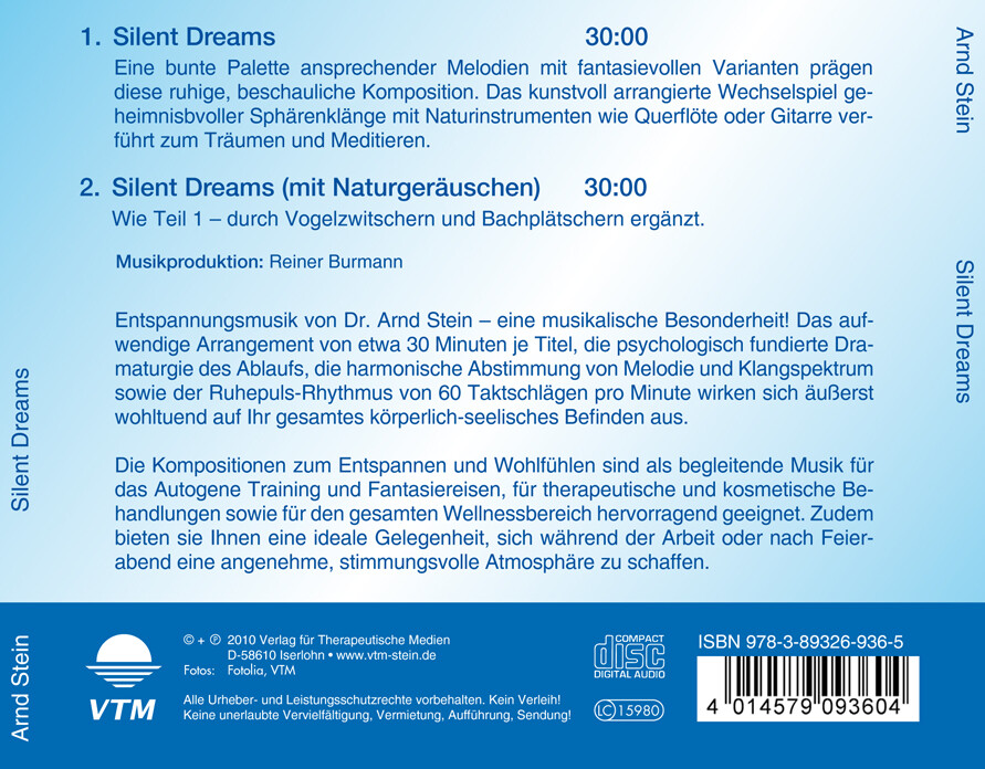 Weitere Ansicht: Silent Dreams. CD | Arnd Stein