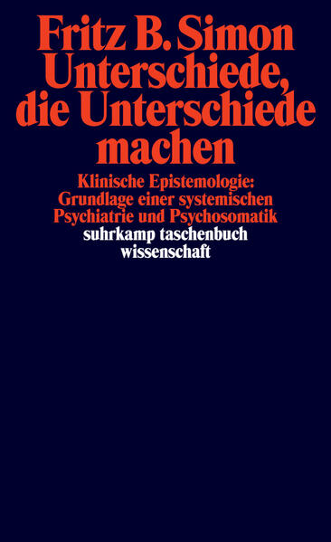 Produktbild: Unterschiede, die Unterschiede machen | Fritz B. Simon