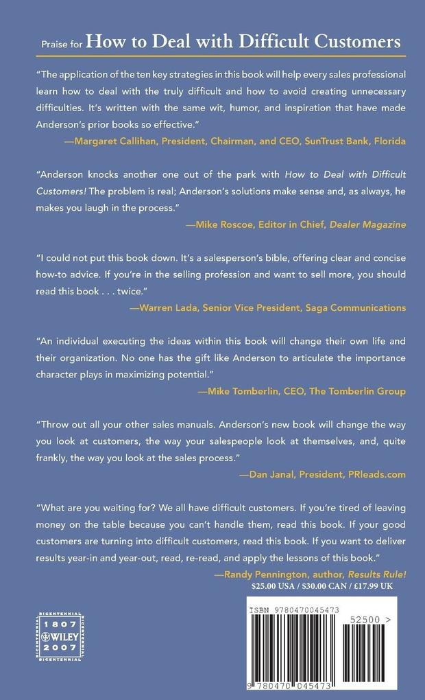 Weitere Ansicht: How to Deal with Difficult Customers | Dave Anderson