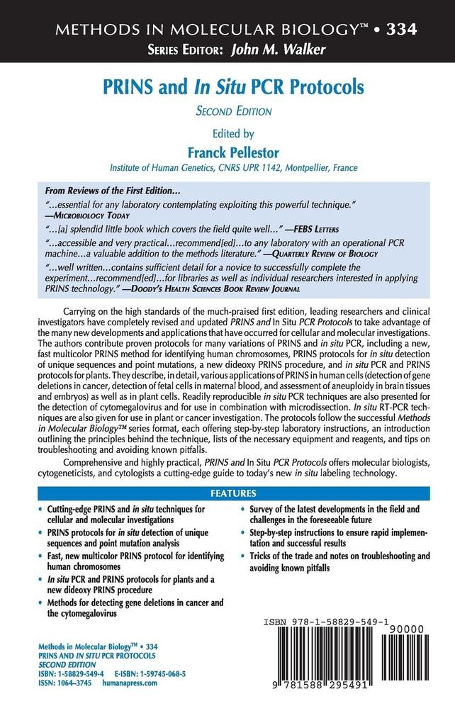 Weitere Ansicht: PRINS and In Situ PCR Protocols