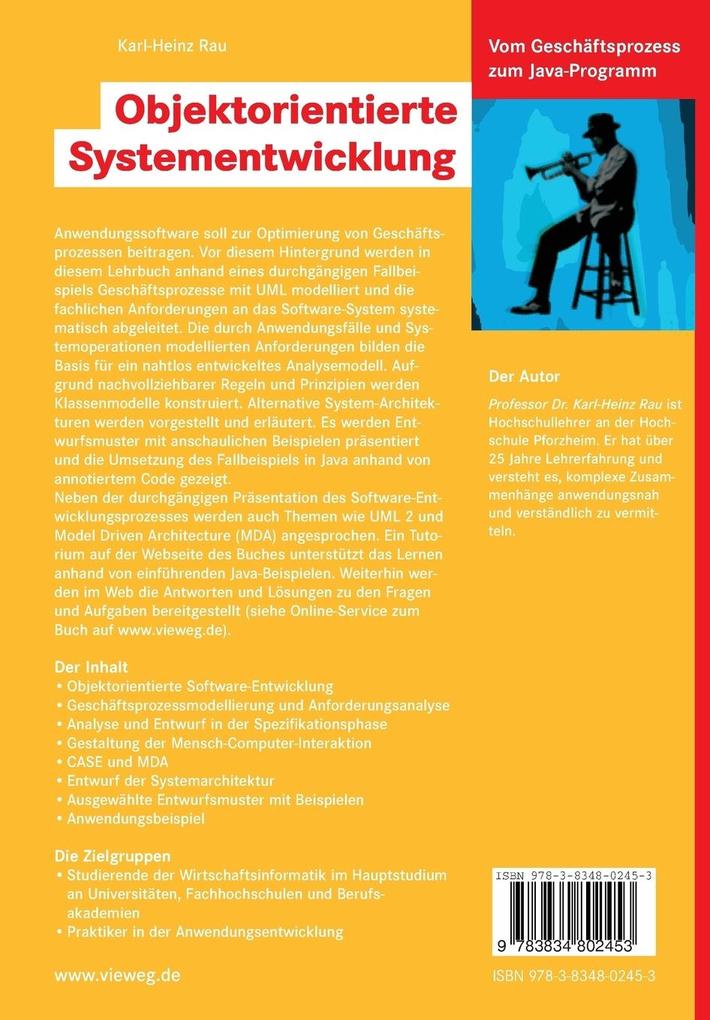 Weitere Ansicht: Objektorientierte Systementwicklung | Karl-Heinz Rau