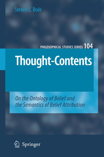 Produktbild: Thought-Contents | Steven E. Boër