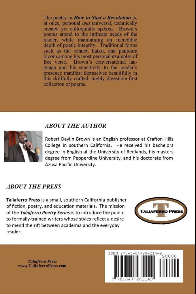 Weitere Ansicht: How to Start a Revolution | Robert Daylin Brown