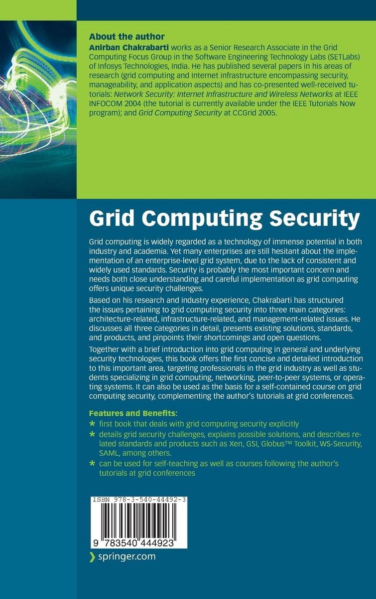 Weitere Ansicht: Grid Computing Security | Anirban Chakrabarti
