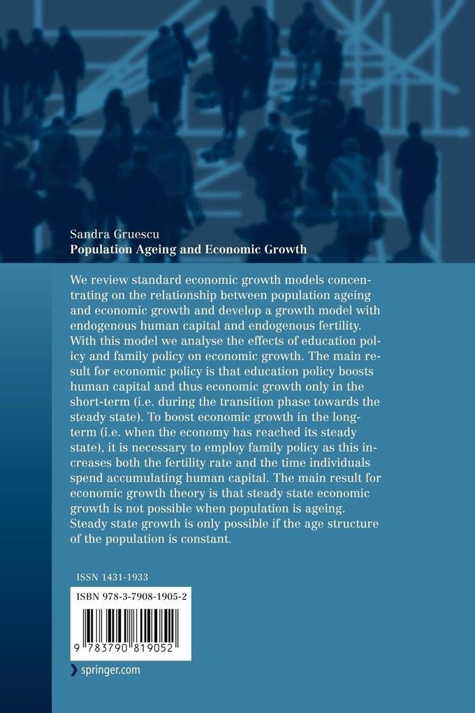 Weitere Ansicht: Population Ageing and Economic Growth | Sandra Gruescu