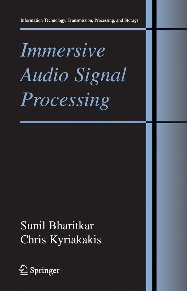 Produktbild: Immersive Audio Signal Processing | Sunil Bharitkar, Chris Kyriakakis