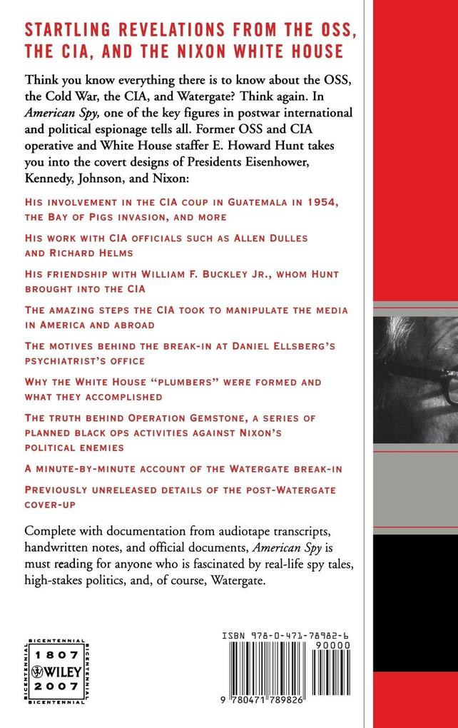 Weitere Ansicht: American Spy | E Howard Hunt