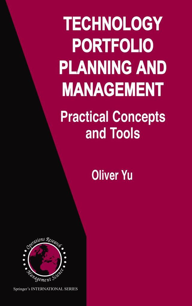 Produktbild: Technology Portfolio Planning and Management | Oliver Yu