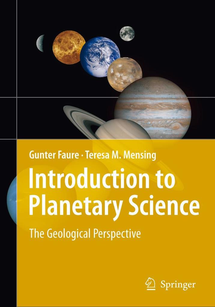 Produktbild: Introduction to Planetary Science | Gunter Faure, Teresa M. Mensing
