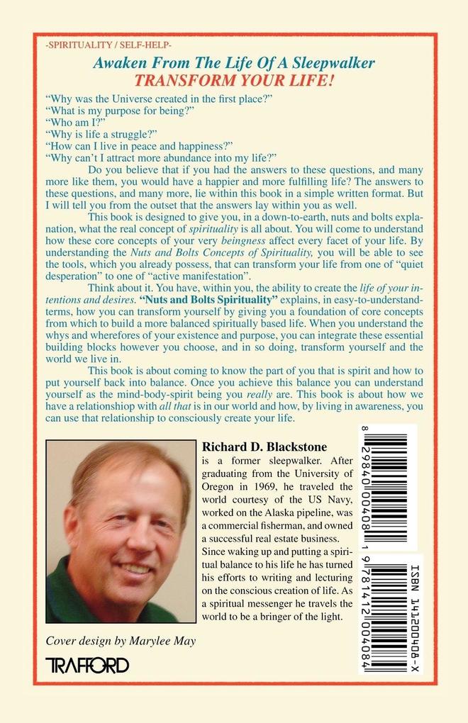Weitere Ansicht: Nuts and Bolts Spirituality | Richard D. Blackstone