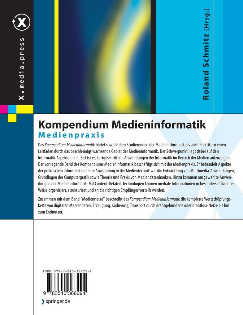 Weitere Ansicht: Kompendium Medieninformatik | M. Burmester, B. Eberhardt, A. Gerlicher, M. Goik, J.-U. Hahn