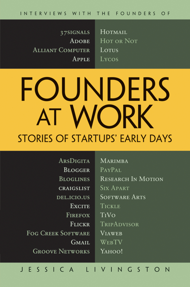 Produktbild: Founders at Work | Jessica Livingston