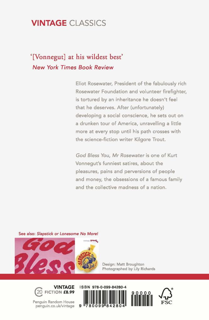 Weitere Ansicht: God Bless You, Mr Rosewater | Kurt Vonnegut