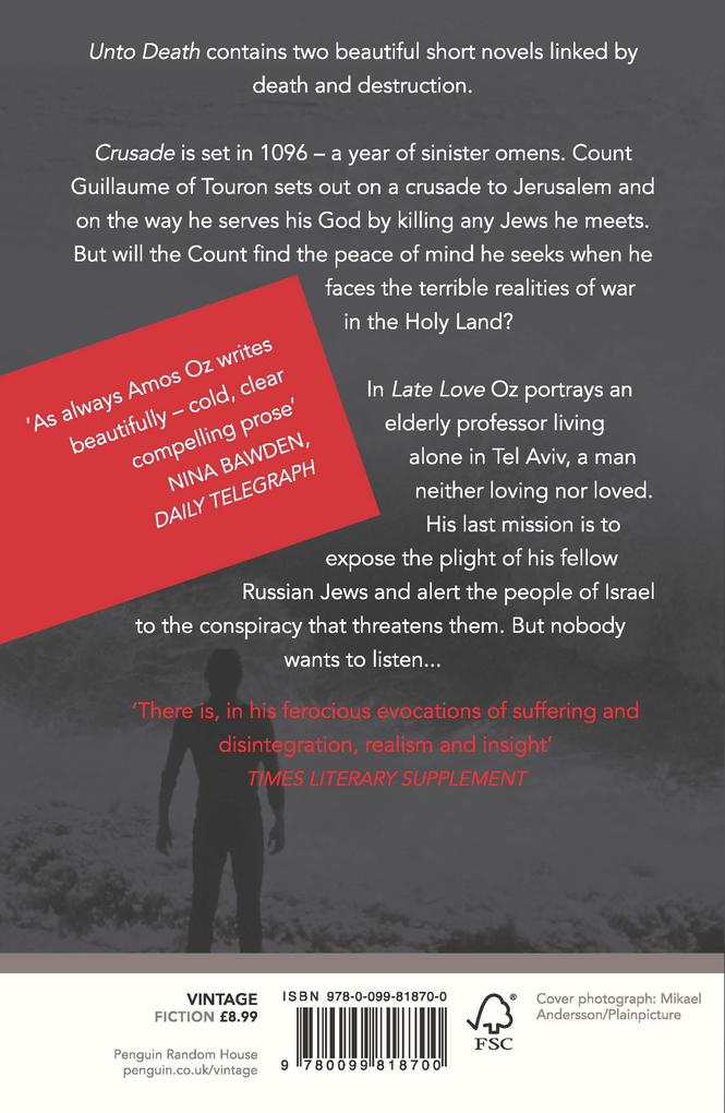Weitere Ansicht: Unto Death | Amos Oz