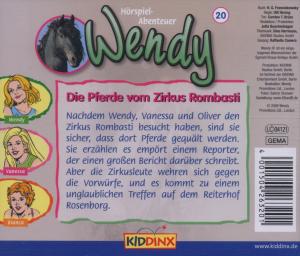 Weitere Ansicht: Folge 20:Die Pferde Vom Zirkuss Rombasti | Wendy
