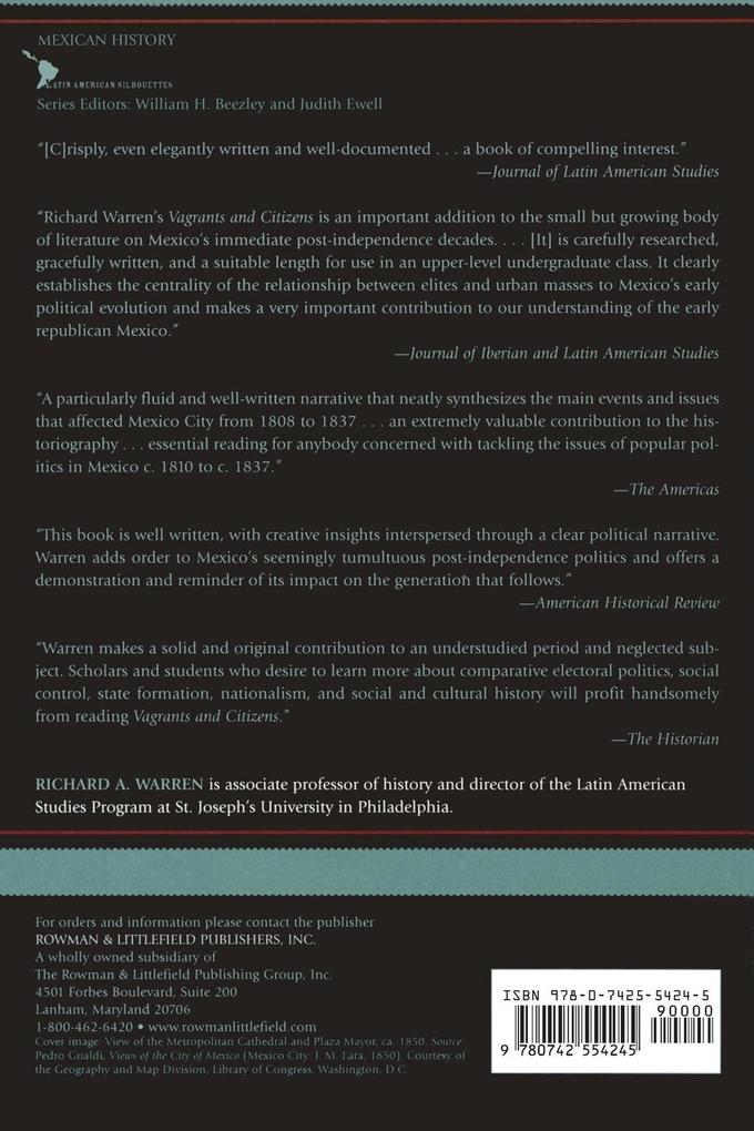 Weitere Ansicht: Vagrants and Citizens | Richard A. Warren