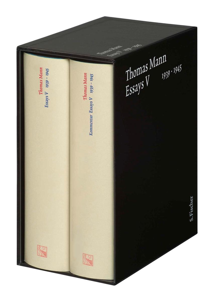 Produktbild: Essays V 1939-1945 | Thomas Mann