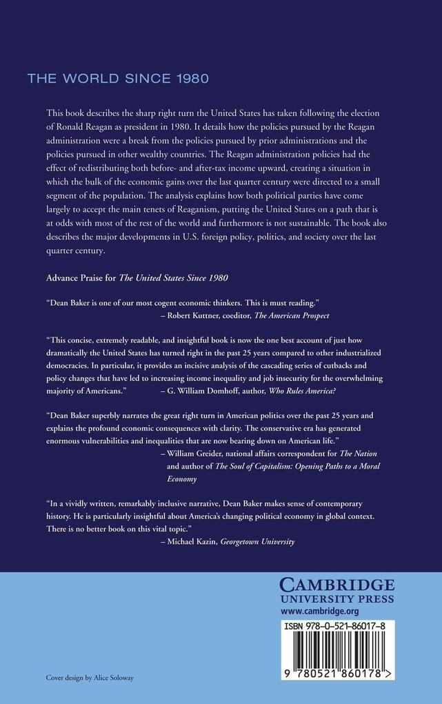 Weitere Ansicht: The United States Since 1980 | Dean Baker