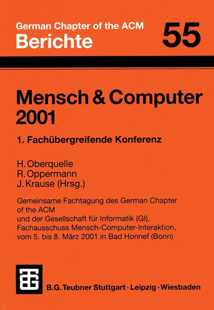 Produktbild: Mensch & Computer 2001
