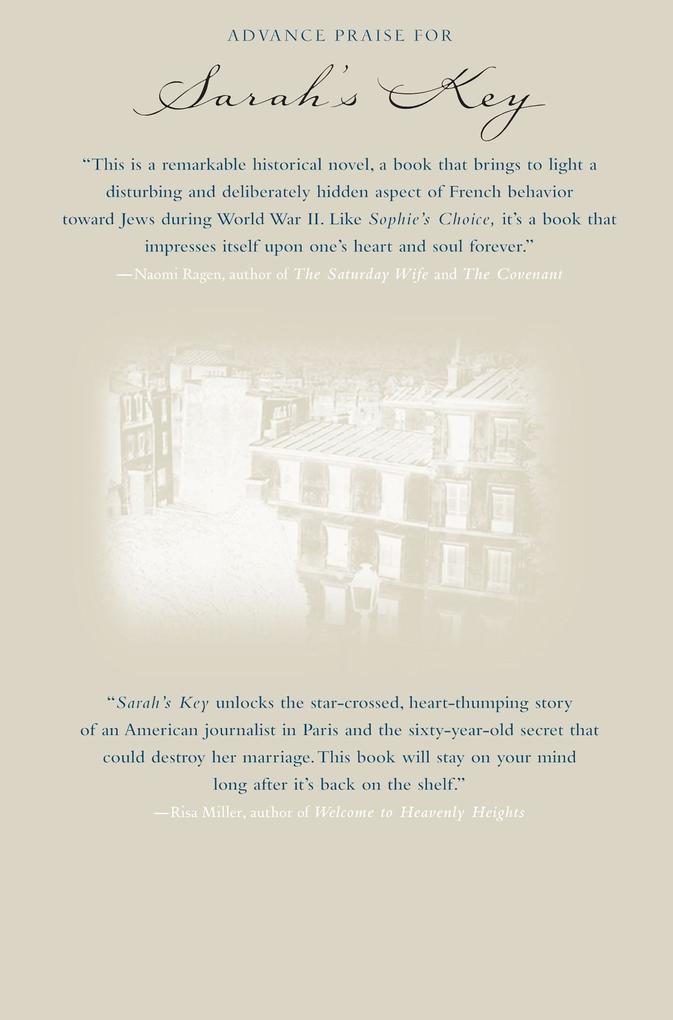 Weitere Ansicht: Sarah's Key | Tatiana De Rosnay