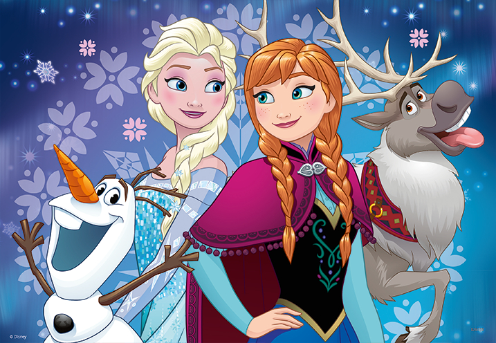 Weitere Ansicht: Disney Frozen Nordlichter. Puzzle 2 x 24 Teile