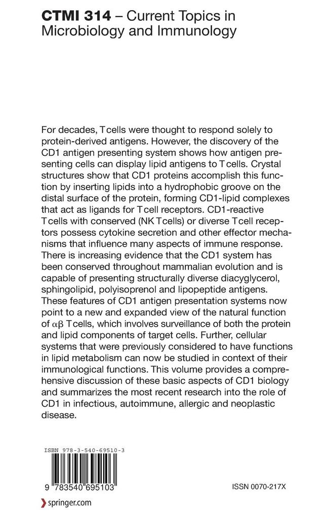 Weitere Ansicht: T Cell Activation by CD1 and Lipid Antigens