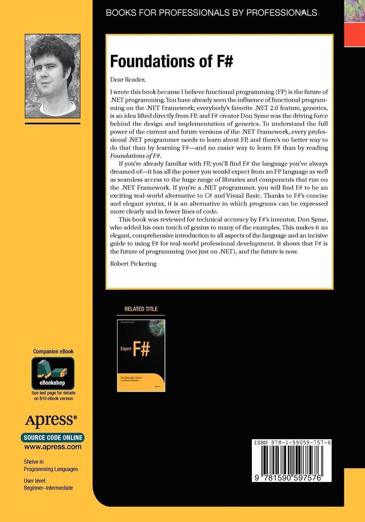 Weitere Ansicht: Foundations of F | Robert Pickering