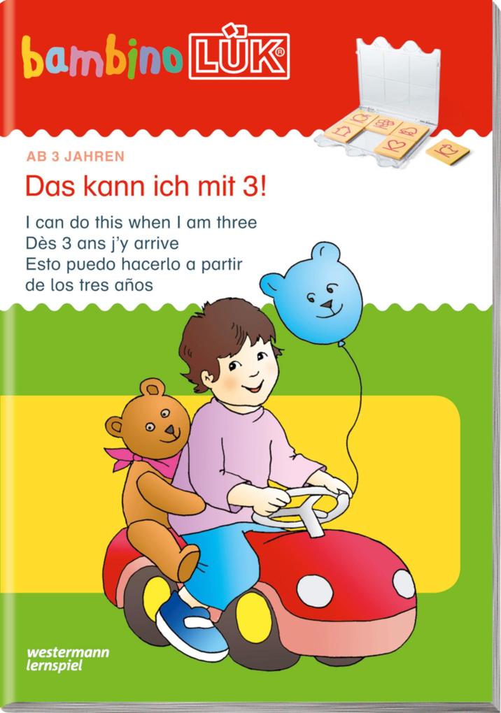 Produktbild: LÜK Bambino. Das kann ich mit 3!