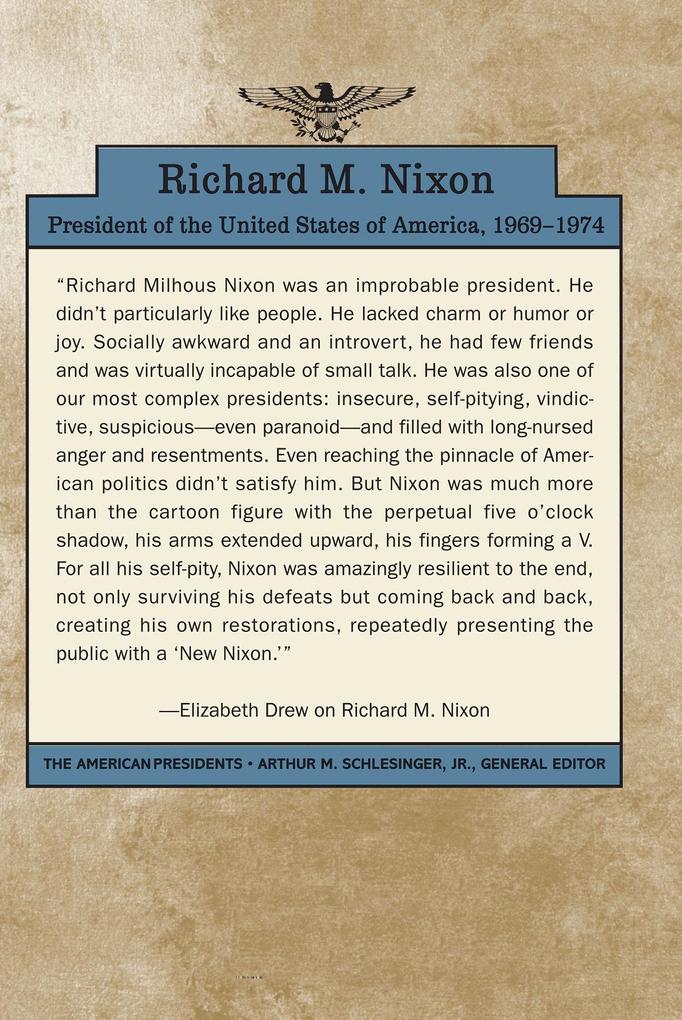 Weitere Ansicht: Richard M. Nixon | Elizabeth Drew