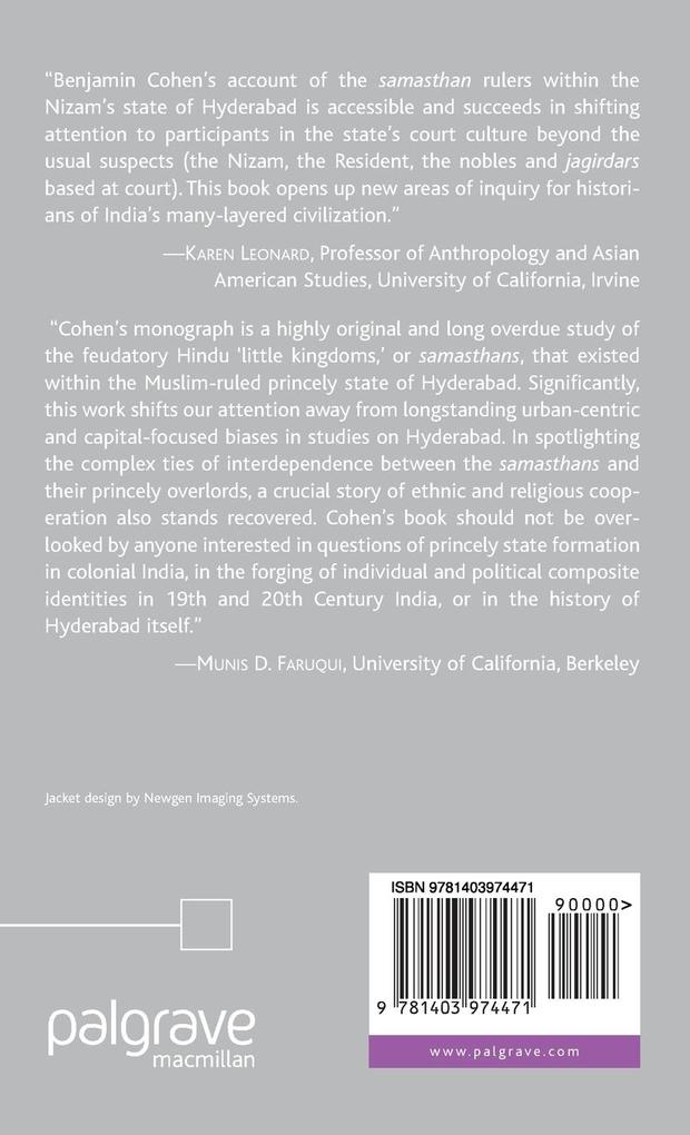 Weitere Ansicht: Kingship and Colonialism in India's Deccan | B. Cohen