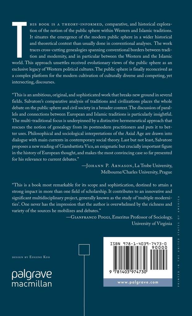 Weitere Ansicht: The Public Sphere | A. Salvatore, Armando Salvatore