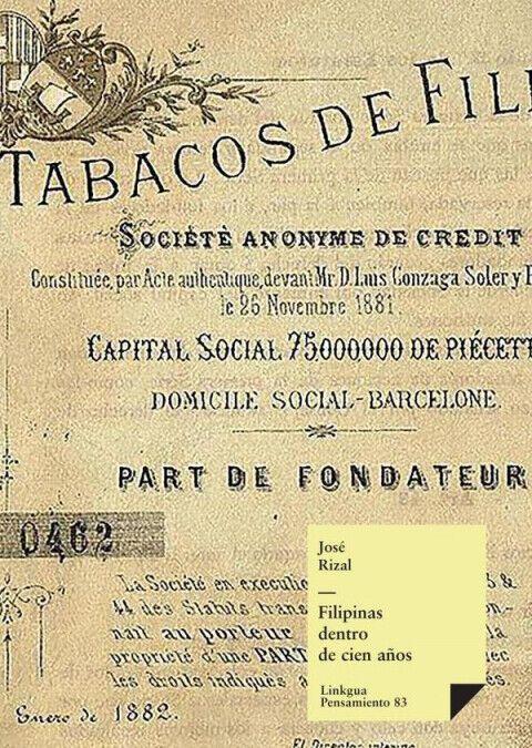 Weitere Ansicht: Filipinas dentro de cien años | José Rizal Y Alonso