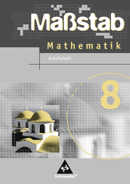Produktbild: Maßstab 8. Mathematik. Arbeitsheft. Hauptschule Nordrhein-Westfalen