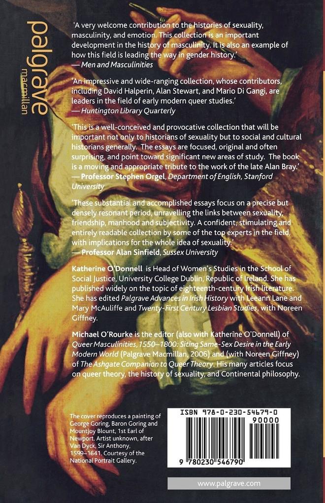 Weitere Ansicht: Love, Sex, Intimacy and Friendship Between Men, 1550-1800