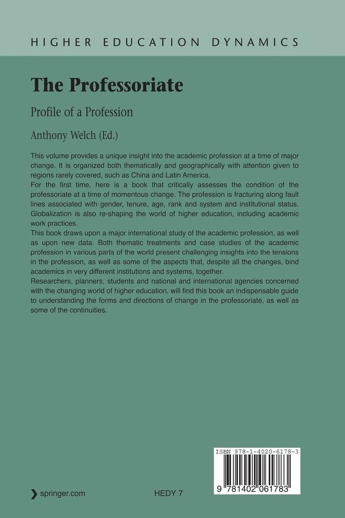 Weitere Ansicht: The Professoriate