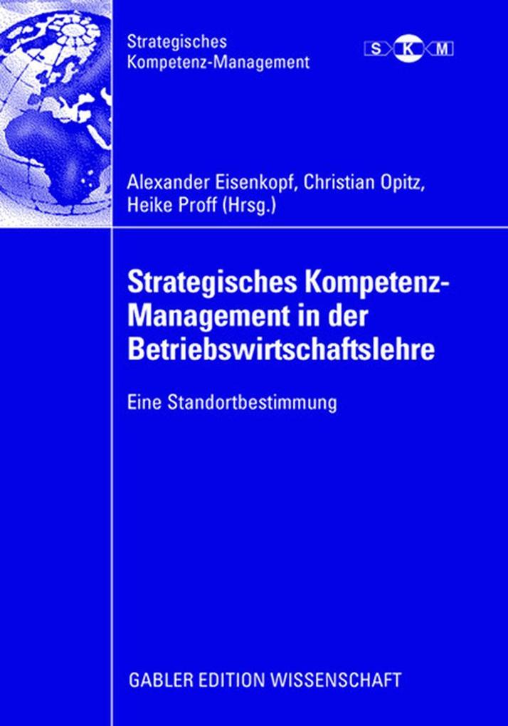 Produktbild: Strategisches Kompetenz-Management in der Betriebswirtschaftslehre