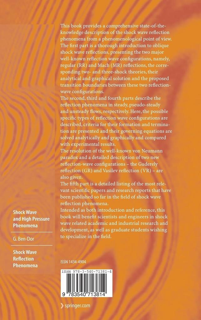 Weitere Ansicht: Shock Wave Reflection Phenomena | Gabi Ben-Dor