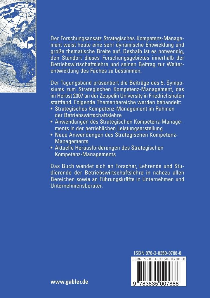 Weitere Ansicht: Strategisches Kompetenz-Management in der Betriebswirtschaftslehre