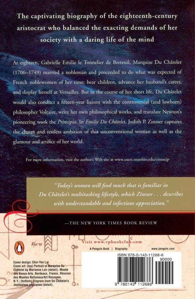 Weitere Ansicht: Emilie Du Chatelet | Judith P. Zinsser