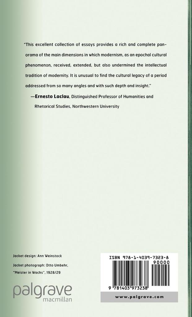 Weitere Ansicht: Legacies of Modernism