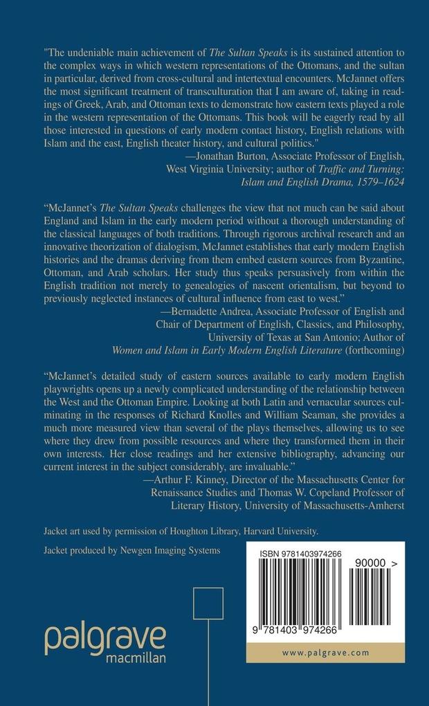 Weitere Ansicht: The Sultan Speaks | L. McJannet