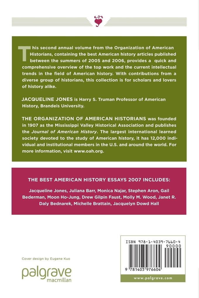 Weitere Ansicht: The Best American History Essays 2007 | Na Na