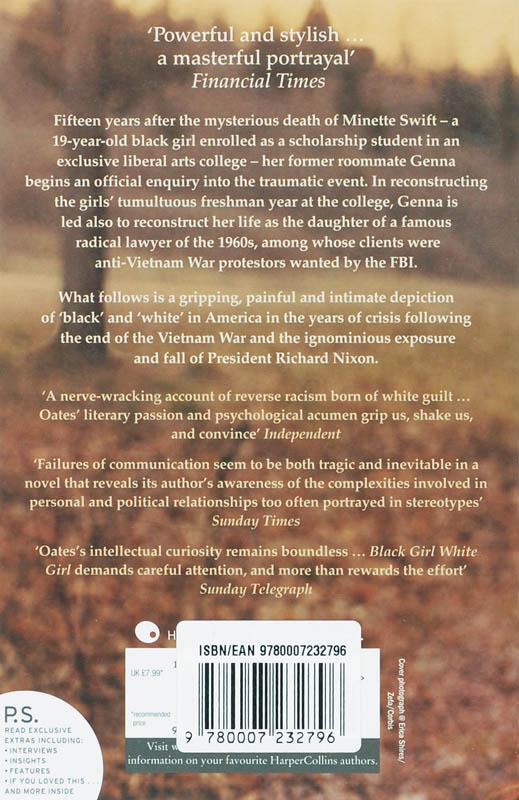 Weitere Ansicht: Black Girl White Girl | Joyce Carol Oates