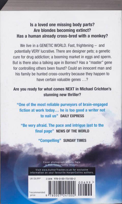 Weitere Ansicht: Next | Michael Crichton