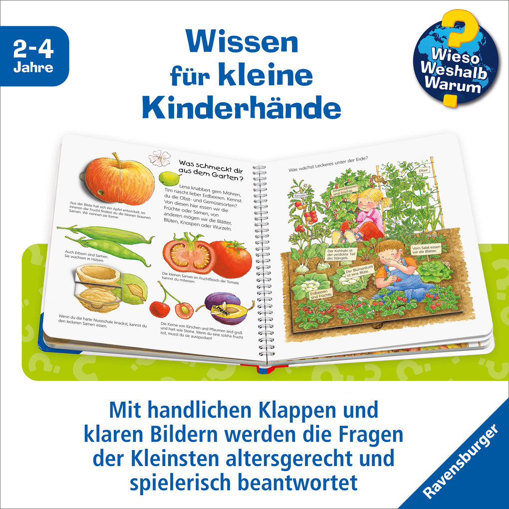 Weitere Ansicht: Wieso? Weshalb? Warum? junior, Band 22: Was wächst da? | Constanza Droop