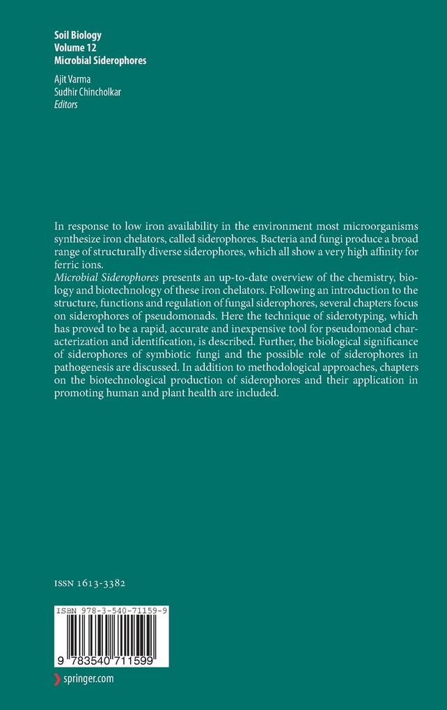 Weitere Ansicht: Microbial Siderophores