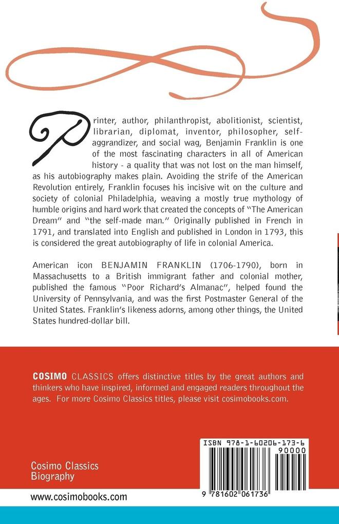 Weitere Ansicht: The Autobiography of Benjamin Franklin | Benjamin Franklin
